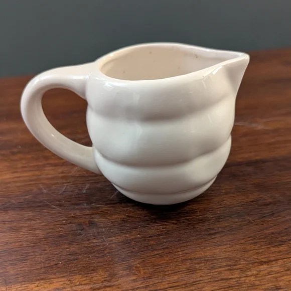 Rae Dunn White Ceramic Cream Pitcher EUC - Picture 6 of 6